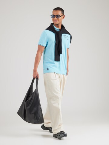CAMP DAVID - Camiseta en azul