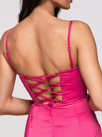 Ombre Evening dress in Pink