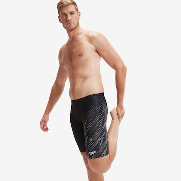 SPEEDO Athletic Swim Trunks 'Hyperboom' in Black
