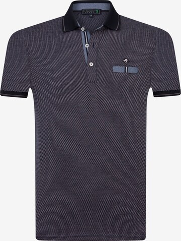 Sir Raymond Tailor Poloshirt 'Iso' in Blau: predná strana