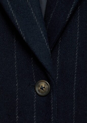 MANGO TEEN Coat 'Stripe' in Blue