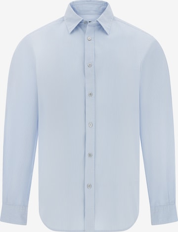 mėlyna Boggi Milano Standartinis modelis Marškiniai 'B Sustainable': priekis