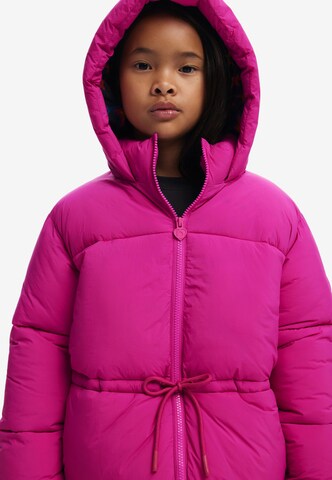 Desigual Winterjas in Roze