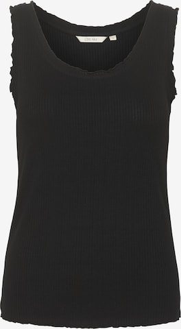 Cream - Top 'Ribba' en negro: frente