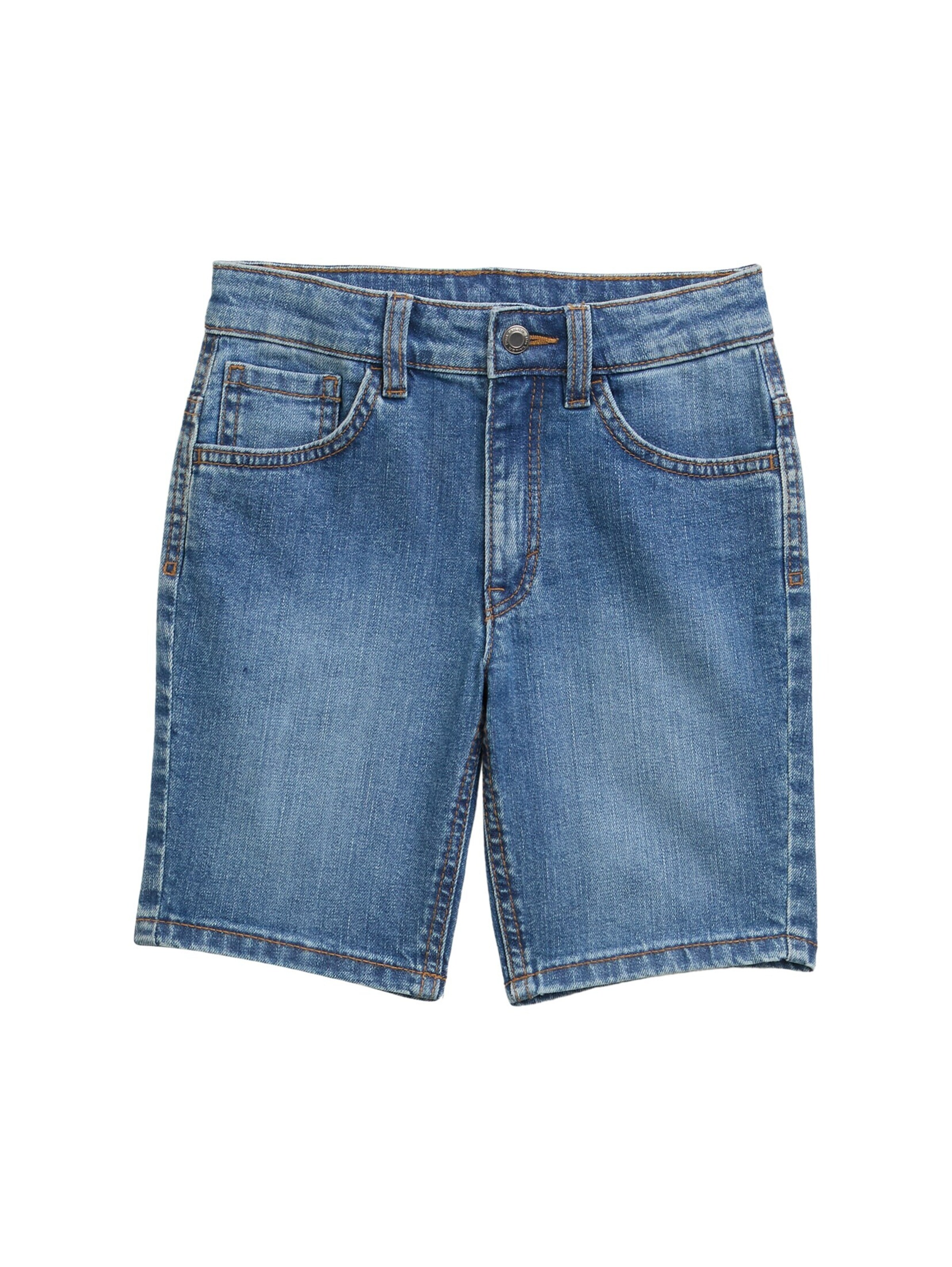 TOM TAILOR Regular Shorts in Blau: Vorderseite