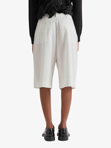 Regular Pantalon à pince Meimeij en blanc