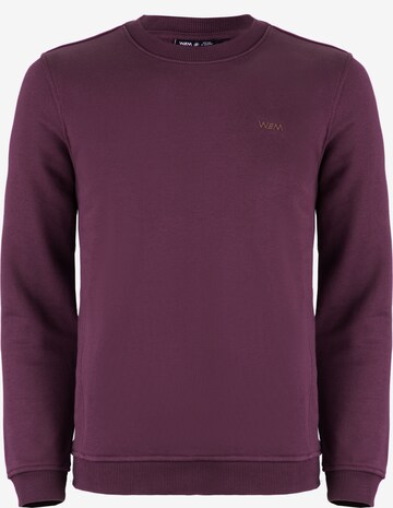 WEM Fashion Sweatshirt 'Spell Crew Mint' in Purple: front