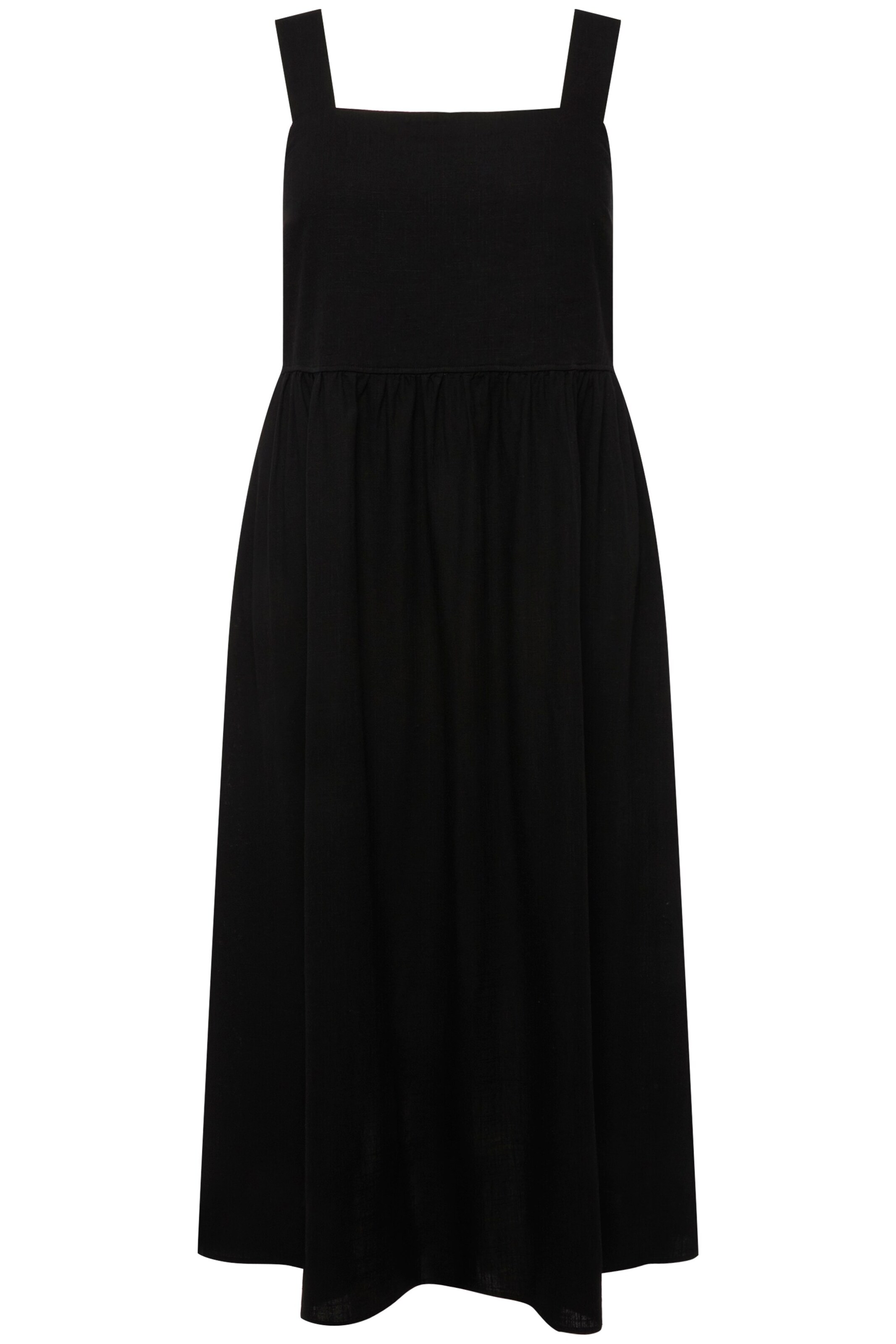 Ulla Popken Kleid in Schwarz: Vorderseite