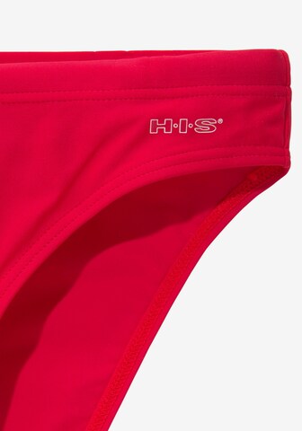 Pantaloncini da bagno di H.I.S in rosso