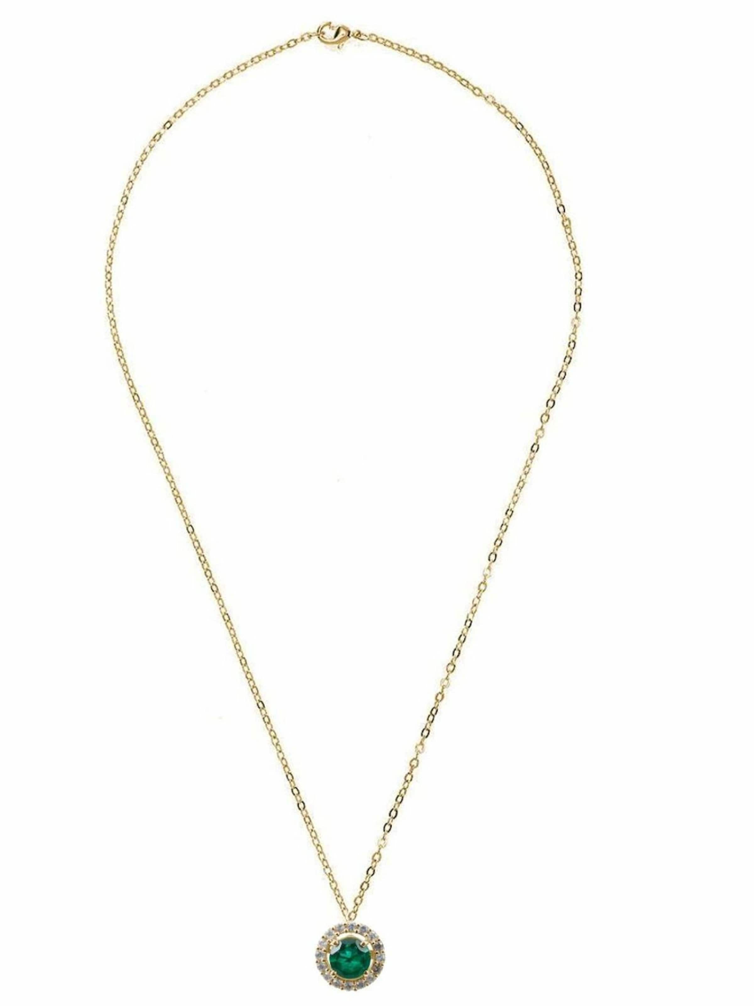 Gemshine Kette in Gold: Vorderseite