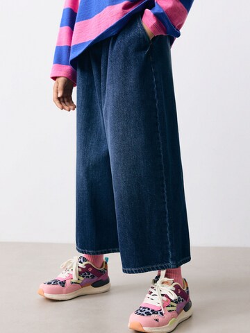 Next Wide leg Jeans i blå: framsida
