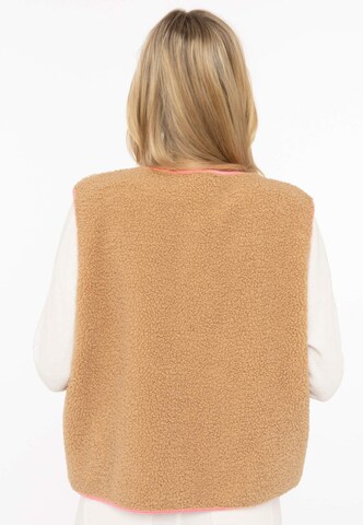 Zwillingsherz Bodywarmer in Beige