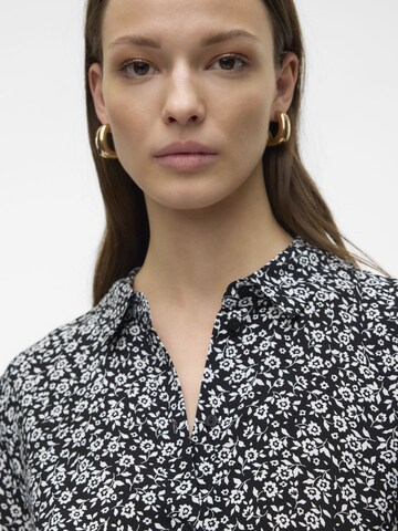 VERO MODA Shirt dress 'VMEasy Joy' in Black