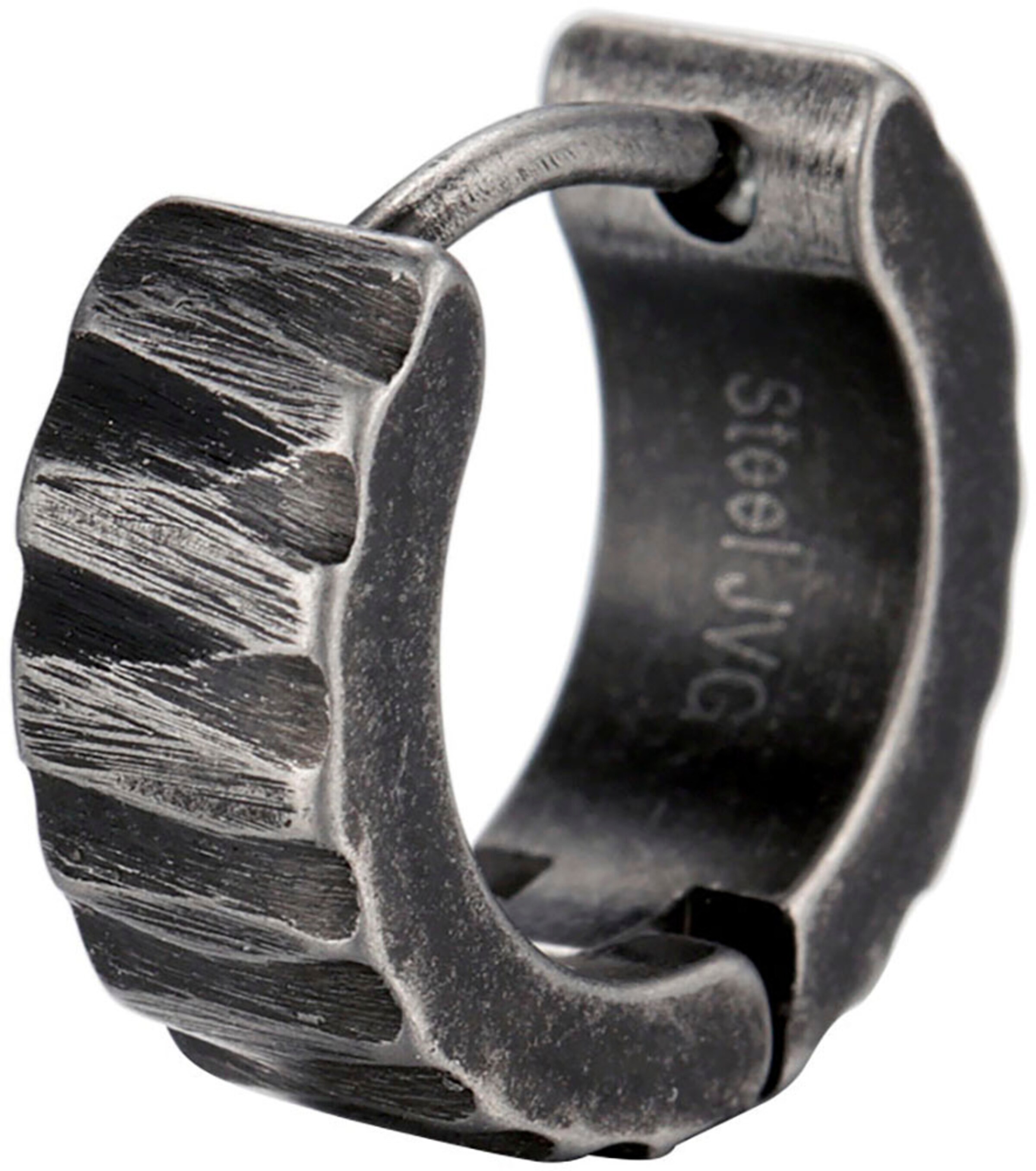 FIRETTI Ohrringe in Grau: Vorderseite