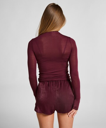 Hunkemöller Korte pyjama in Lila