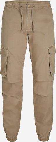 Pantalon cargo 'JPSTKane JJNoah' JACK & JONES en beige : devant