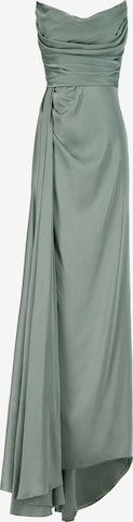 Prestije Evening Dress in Green: front