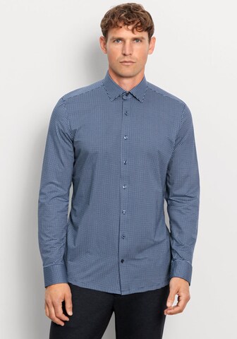 OLYMP Regular fit Business Shirt in Blue: front