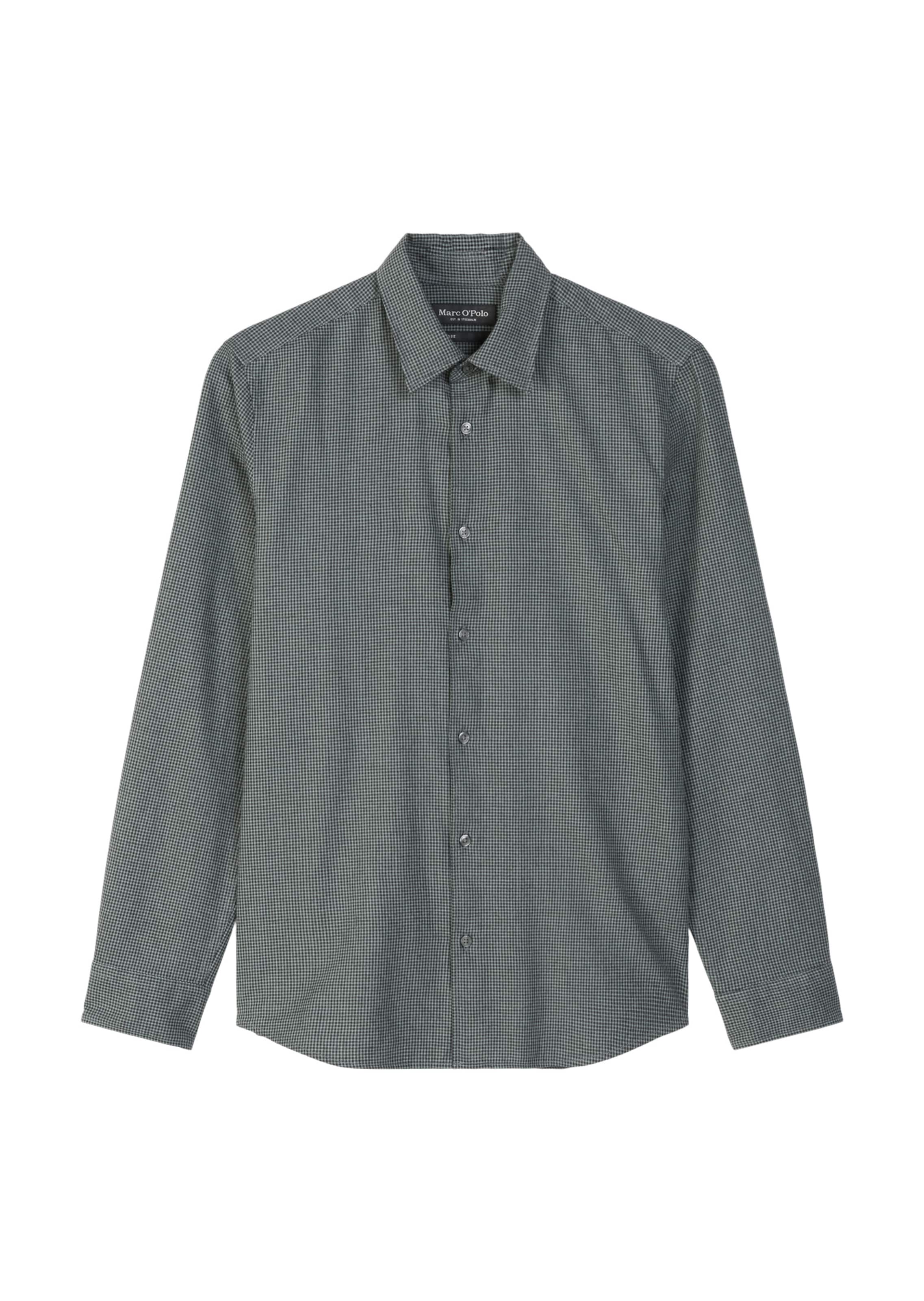 Marc O'Polo Regular fit Overhemd in Blauw: voorkant