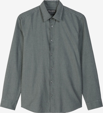 Marc O'Polo Regular fit Overhemd in Blauw: voorkant