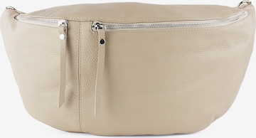 lePelou - Riñonera 'CLARA' en beige: frente