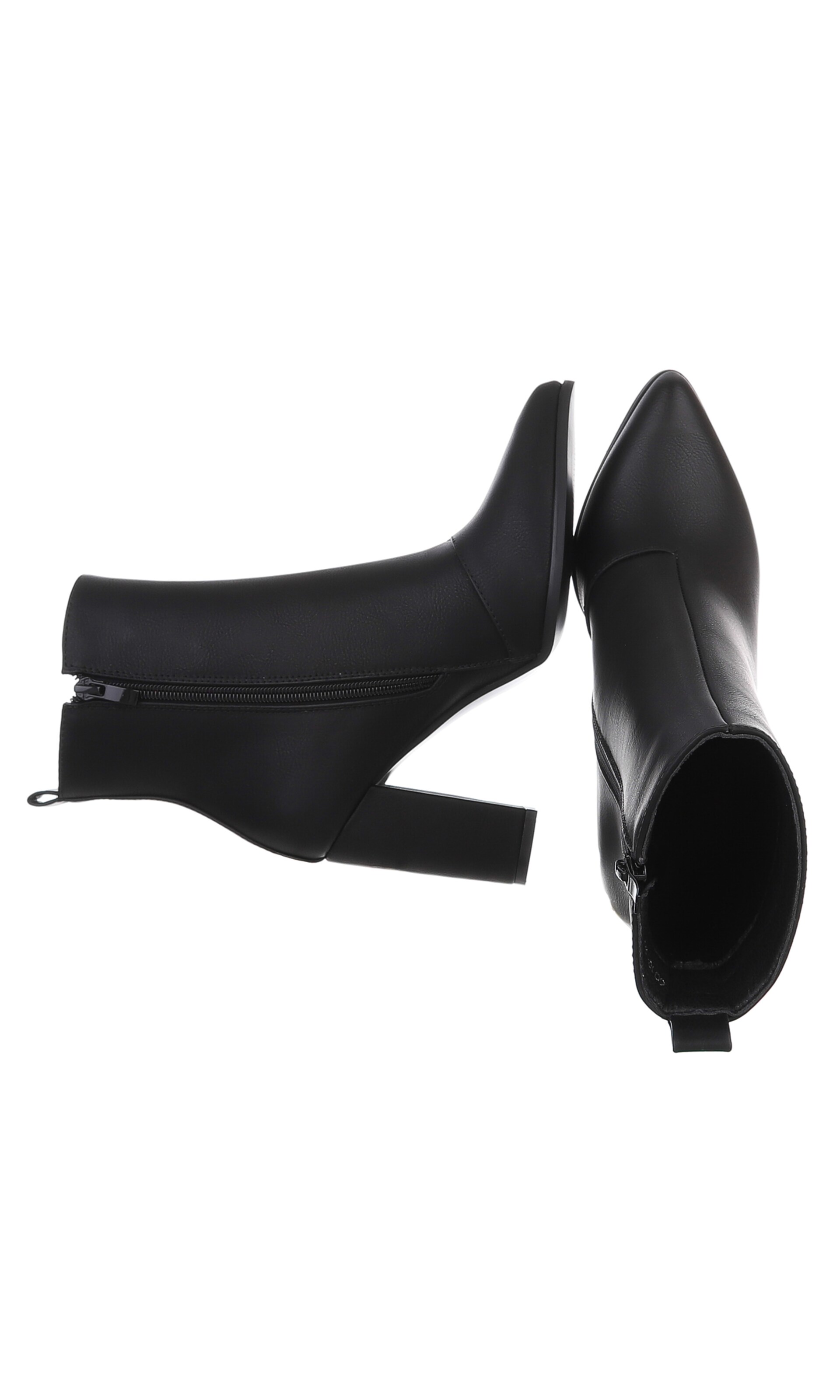 Ital-Design Stiefelette in Schwarz