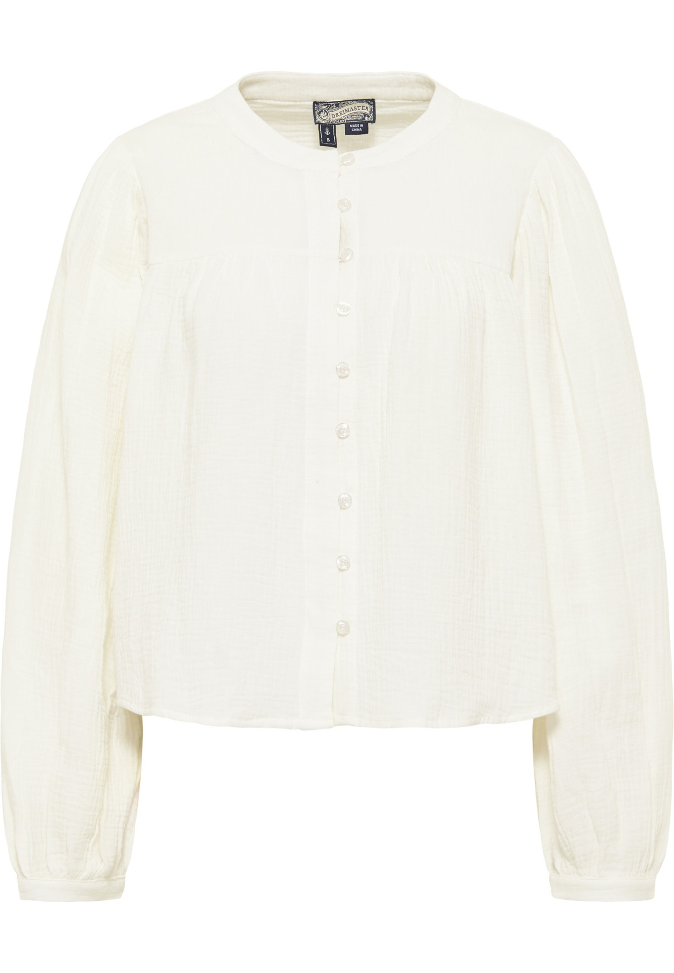 DreiMaster Vintage Blus i ullvit, Produktvy