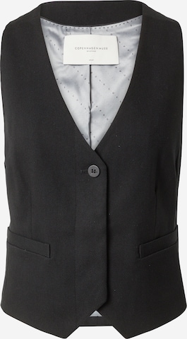 Gilet de costume 'TAILOR' Copenhagen Muse en noir : devant