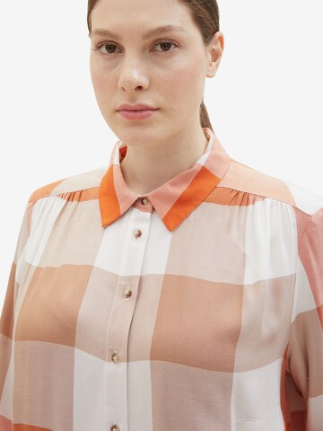 Tom Tailor Women + Blus i orange