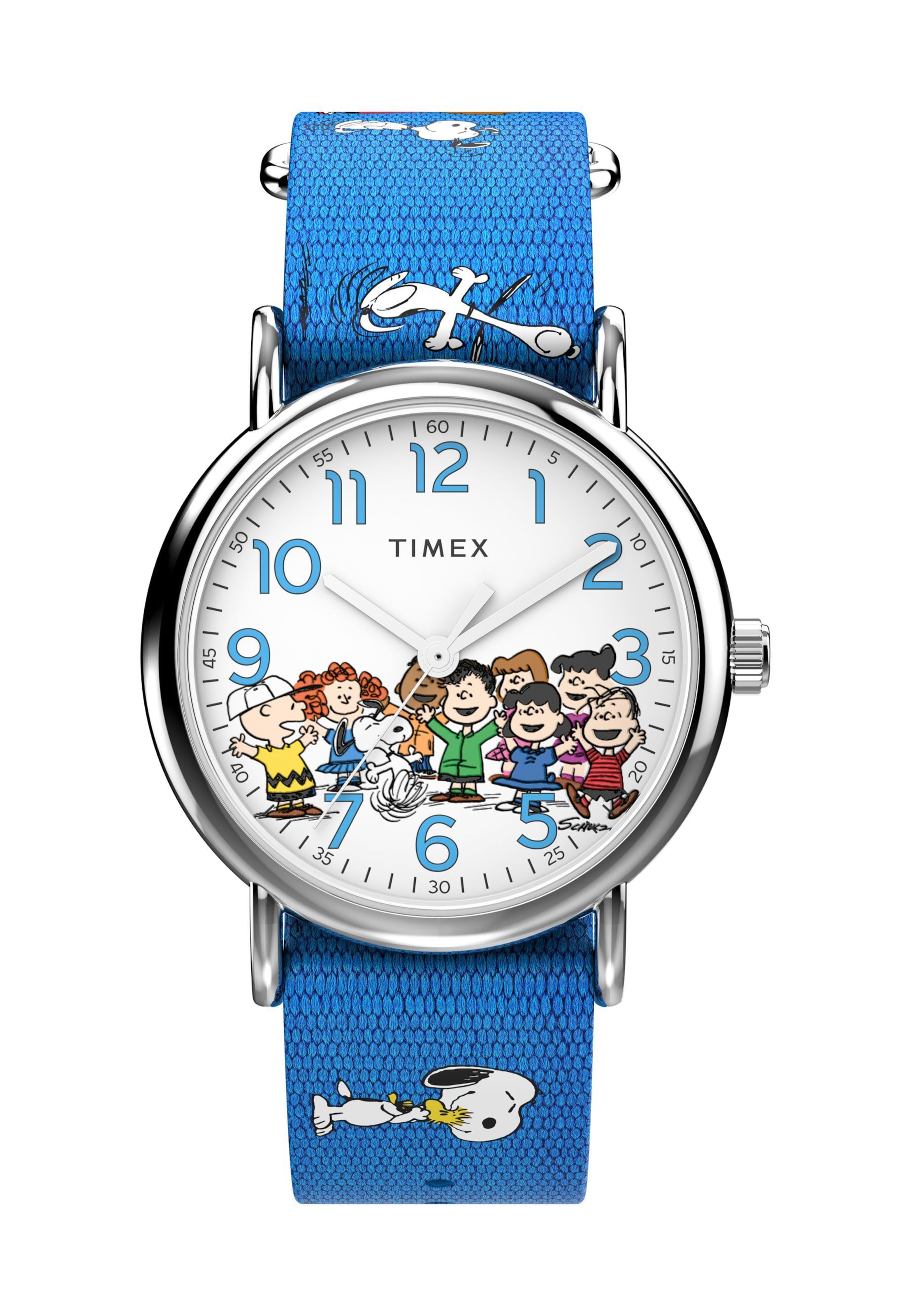 TIMEX Uhr in Blau: Vorderseite