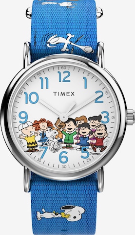 Orologio analogico di TIMEX in blu: frontale