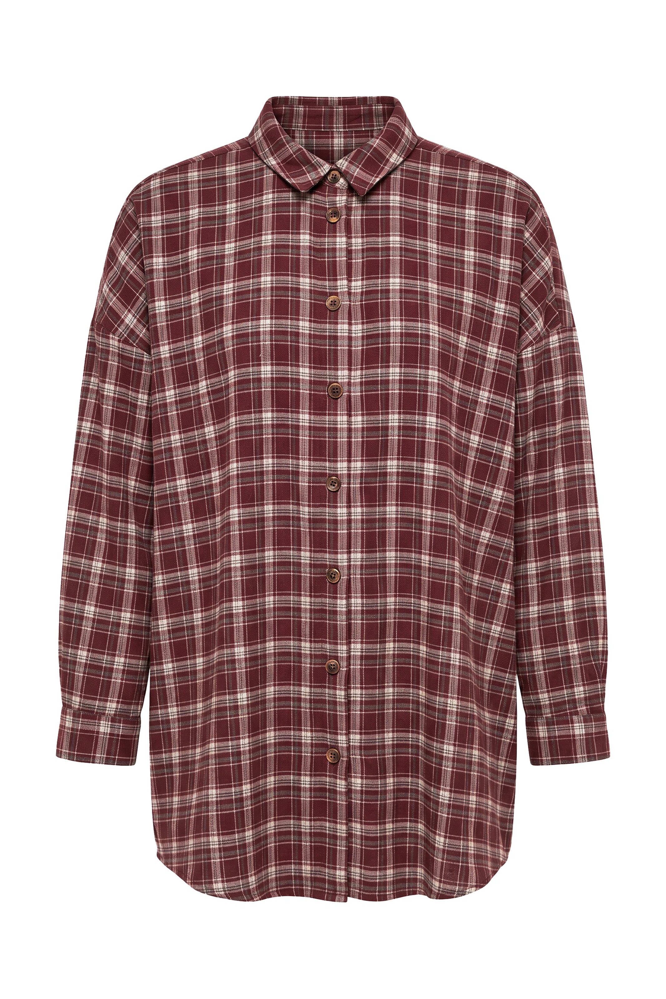 Studio Untold Blouse in Red: front