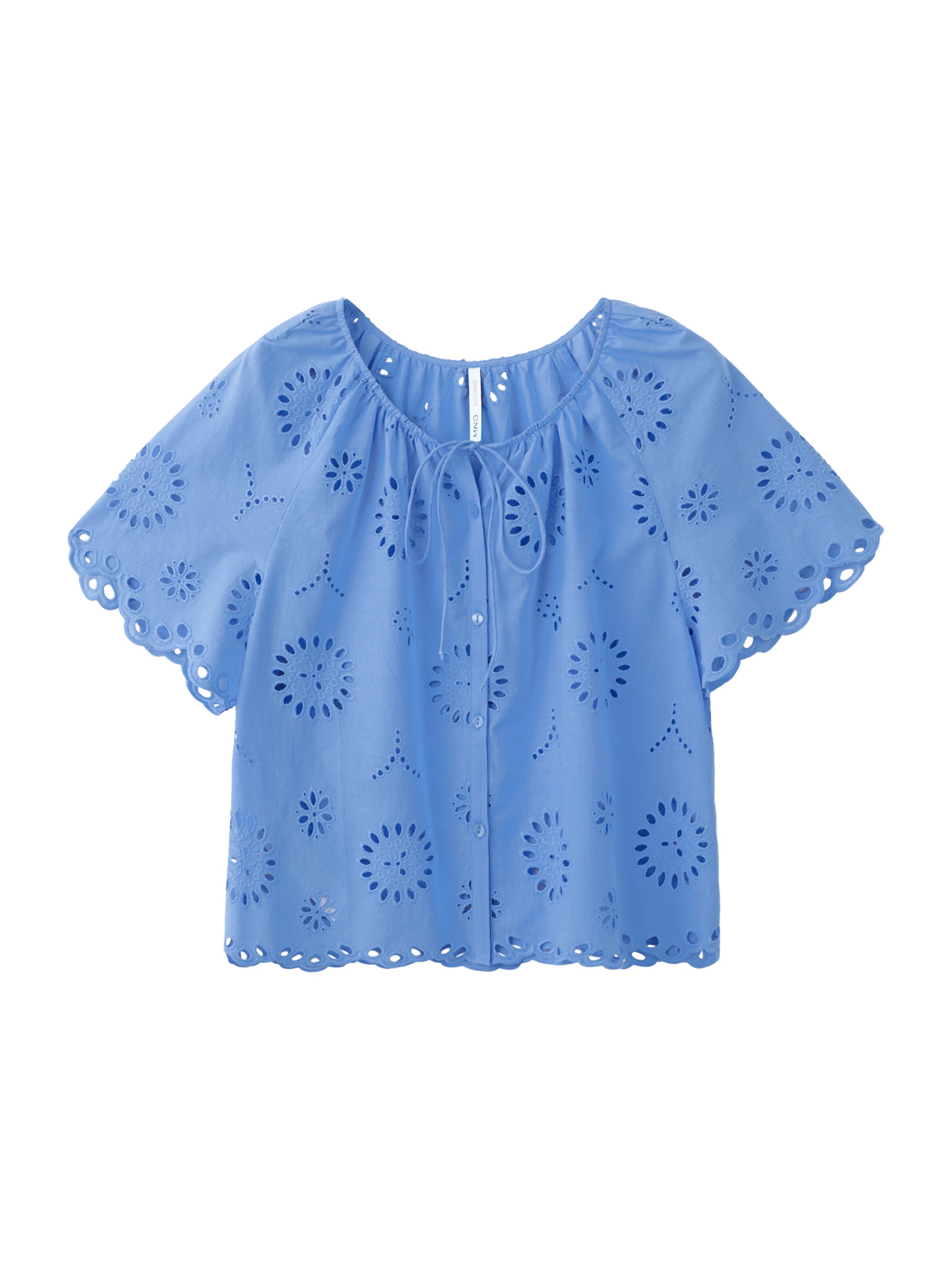 MANGO Bluza 'BROTES' | modra barva: sprednja stran