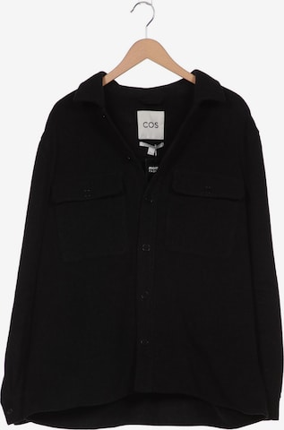 COS Jacket & Coat in XL in Black: front