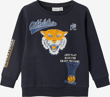 NAME IT Sweatshirt 'SAHAN' in Blue: front