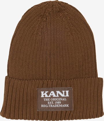 Karl Kani - Gorros em castanho: frente