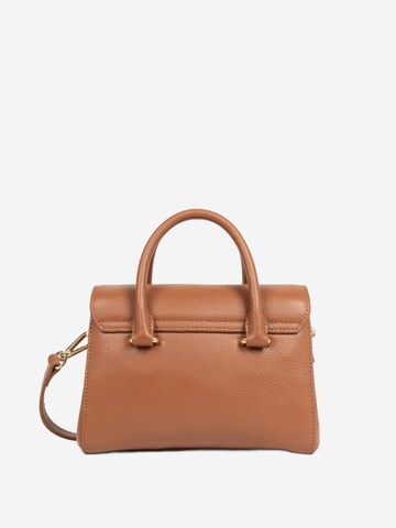 LANCASTER Paris Handtas 'Lancaster Sac à main A rabat avec fermoir Mini Milano Cosmos Camel' in Bruin
