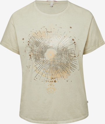 QS T-Shirt in Beige: Vorderseite