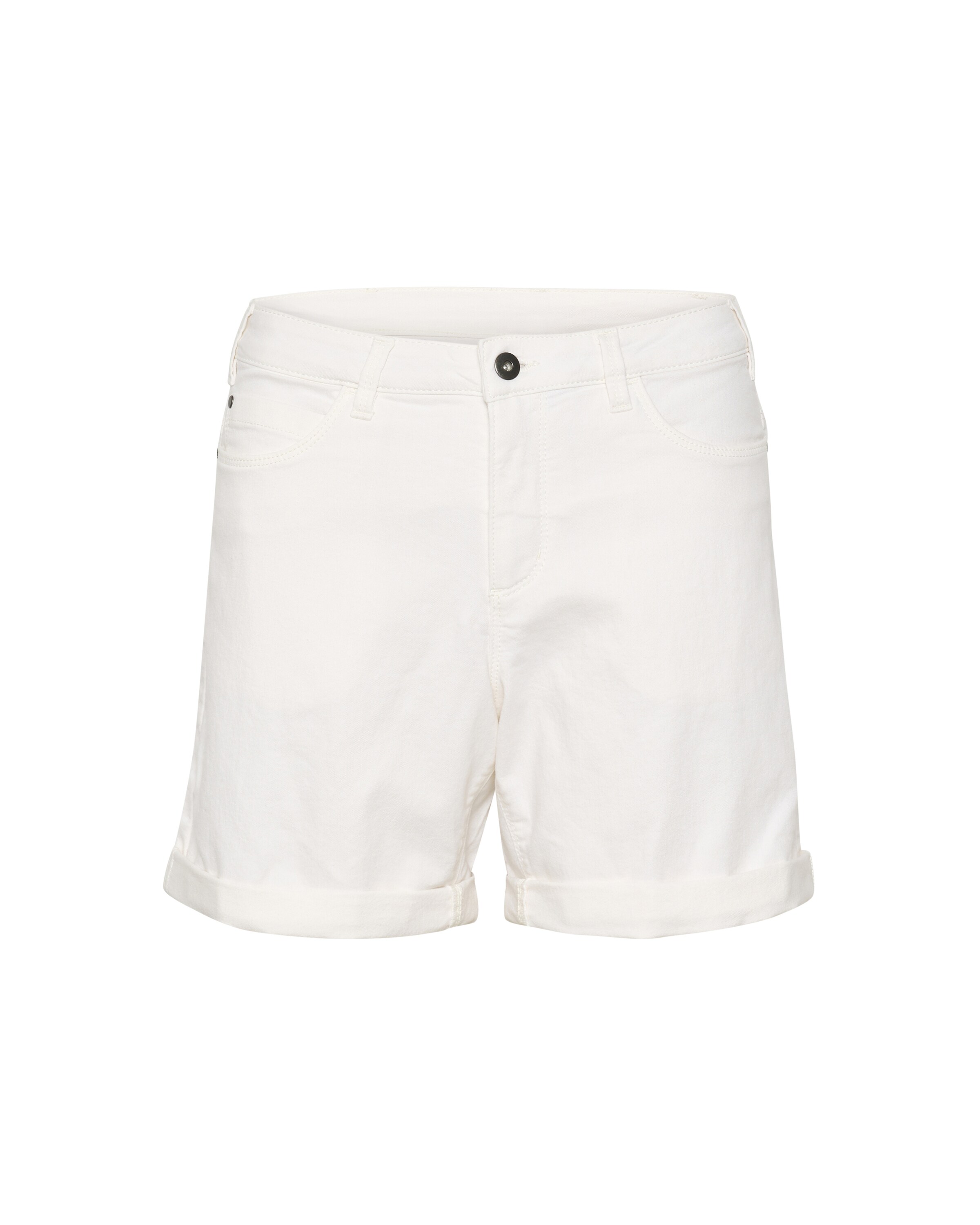 Kaffe Regular Trousers 'Zelina' in White: front