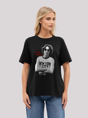 F4NT4STIC Shirt in Zwart: voorkant