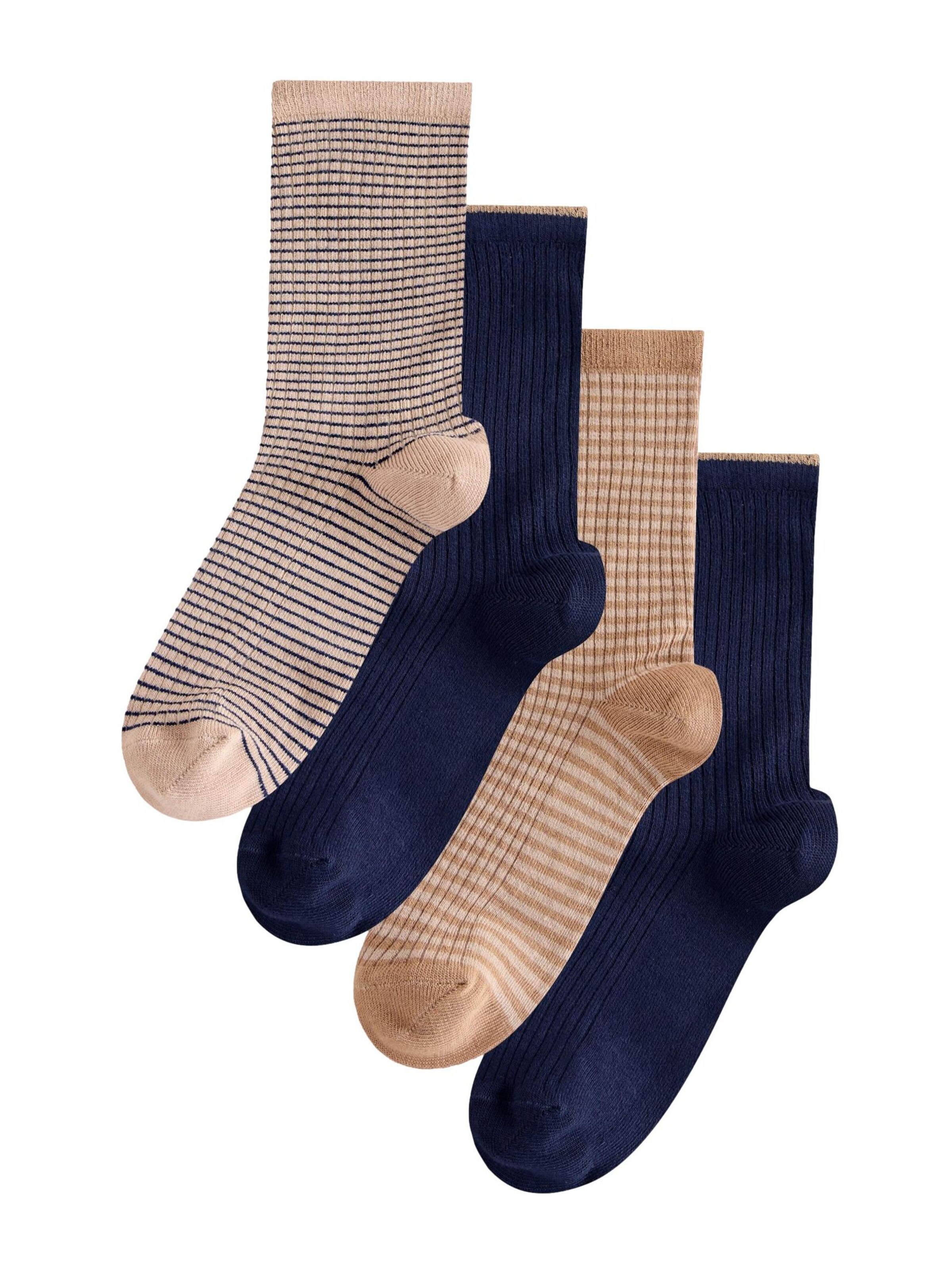 Next Socken in Beige: Vorderseite