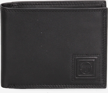 Porte-monnaies Sergio Tacchini en noir : devant