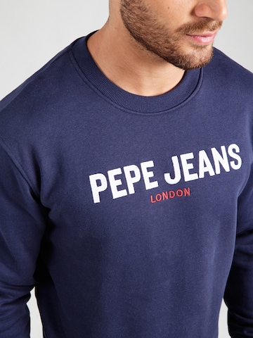 Pepe Jeans Mikina – modrá