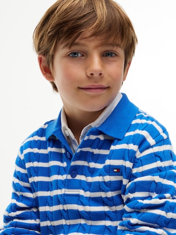 TOMMY HILFIGER Pullover in Blau