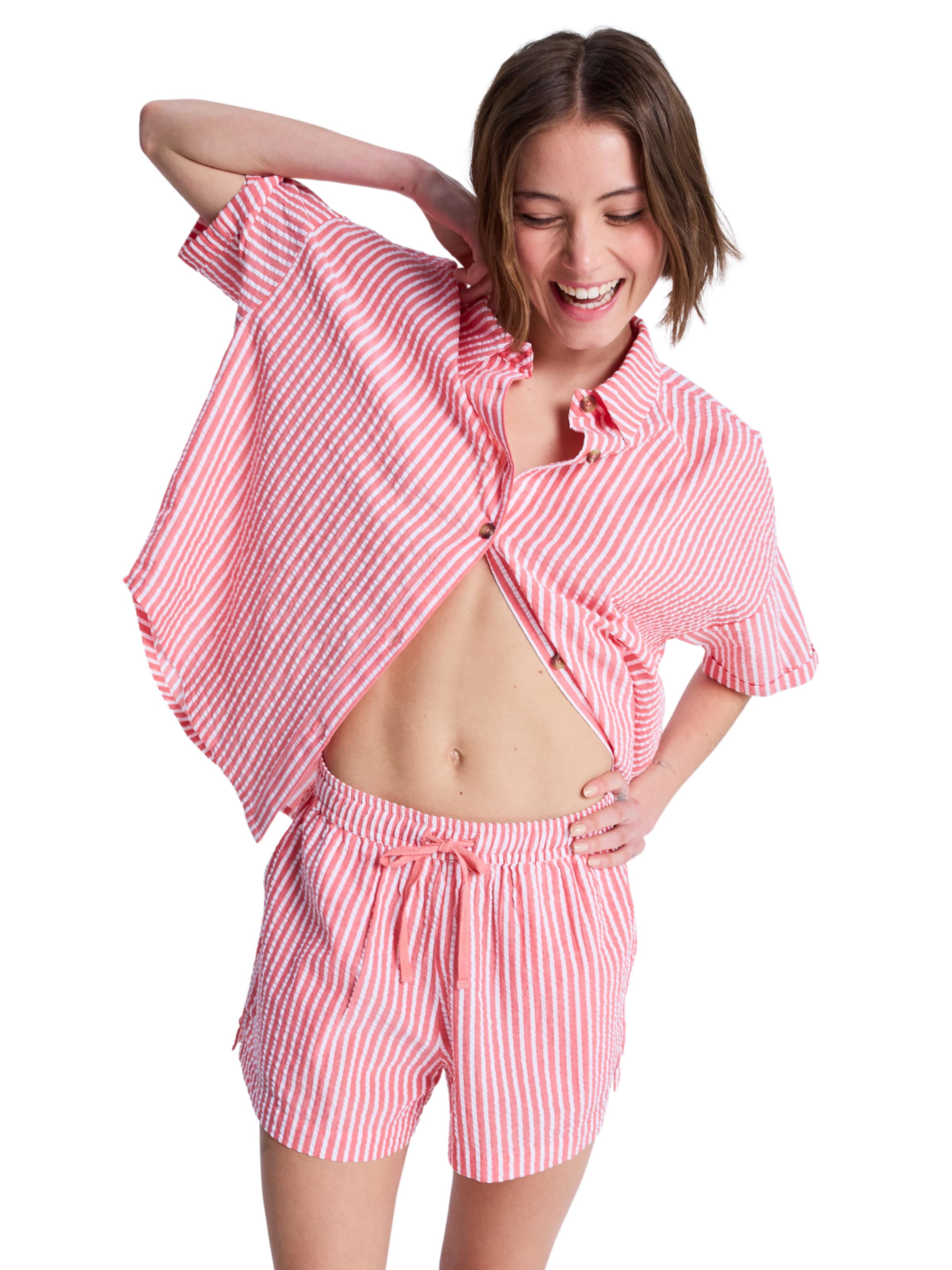 Regular Pantalon 'Lekeitio' ROXY en rose