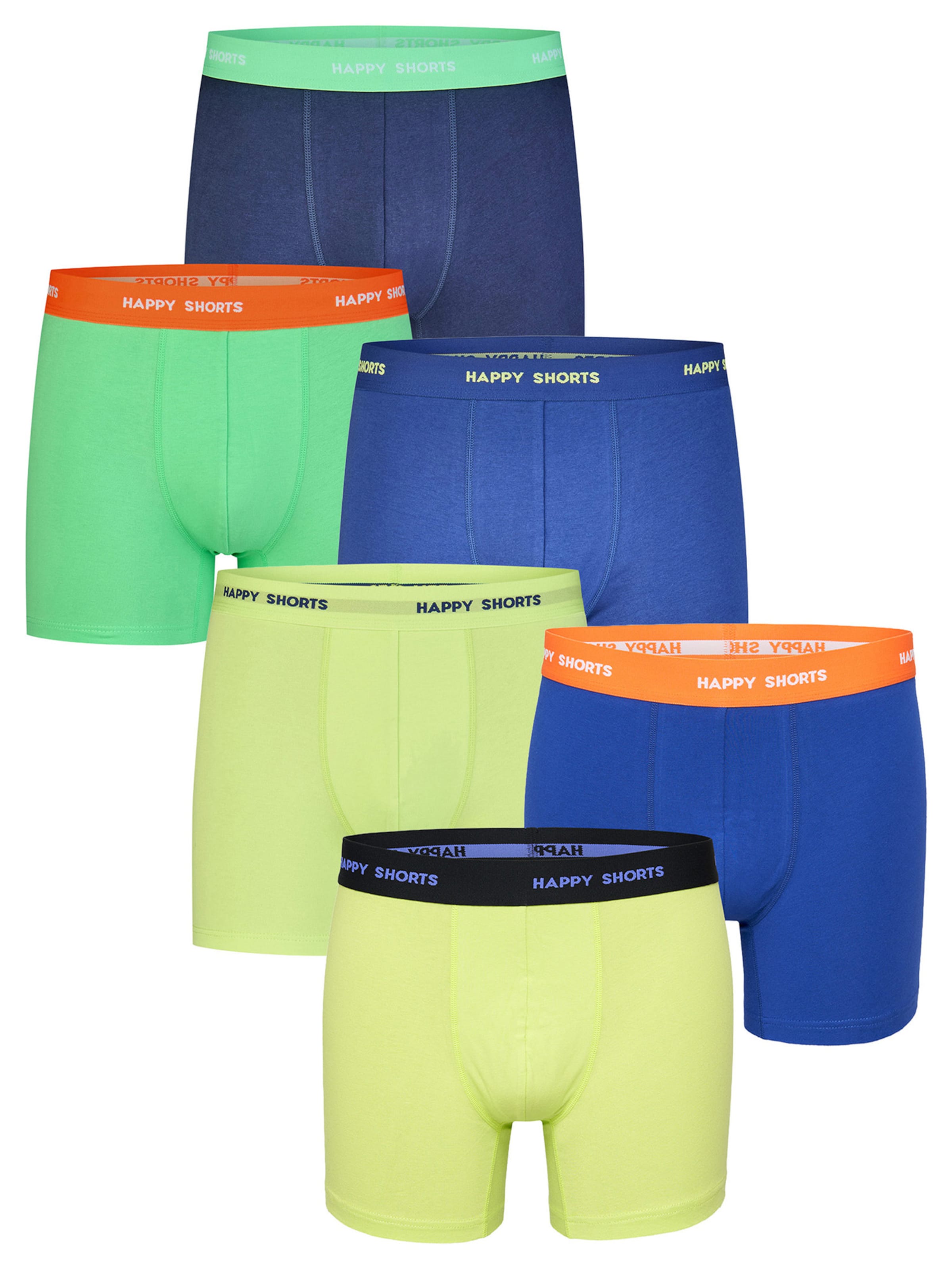 Happy Shorts - Boxers ' Green-Blue Jersey Set ' em azul: frente