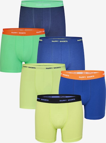 Happy Shorts - Boxers ' Green-Blue Jersey Set ' em azul: frente