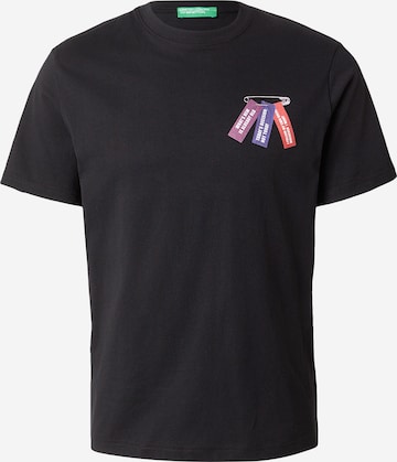 UNITED COLORS OF BENETTON Bluser & t-shirts i sort: forside