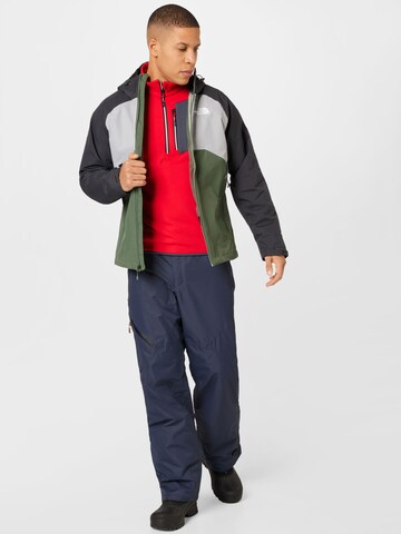 THE NORTH FACE - Regular Fit Casaco outdoor 'Stratos' em cinzento