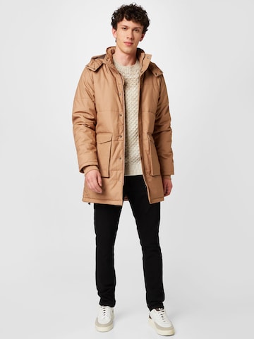 bleed clothing Winter Jacket 'Guerilla' in Brown